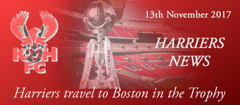 13-11-17 – Harriers travel to Boston in the Trophy
