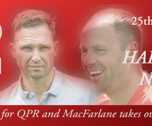 25-05-18 – News – Eustace leaves for QPR and MacFarlane takes over hours later