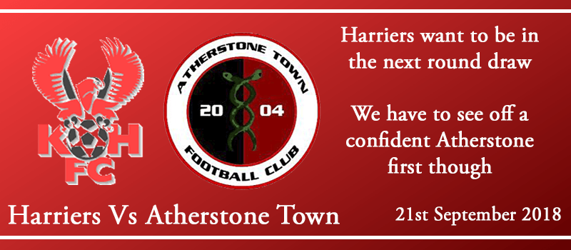 21-09-18 - Preview - FA Cup 2nd Qual Rd - Kidderminster Harriers Vs Atherstone Town
