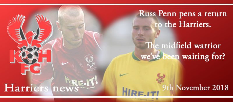 09-11-18 – News – Russ Penn pens a return to the Harriers