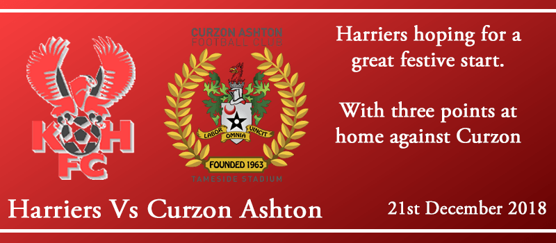 21-12-18 - Preview - Kidderminster Harriers Vs Curzon Ashton