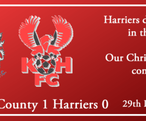 29-12-18 – Report – Stockport County 1 Kidderminster Harriers 0