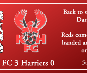 05-01-19 – Report – Darlington FC 3 Kidderminster Harriers 0