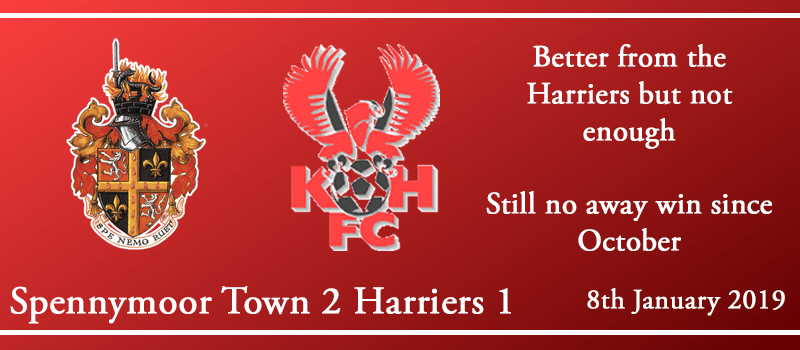 08-01-19 - Report - Spennymoor Town 2 Kidderminster Harriers 1