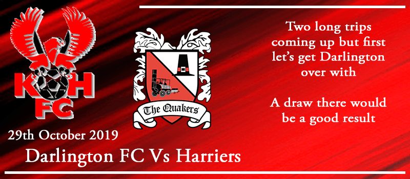 29-10-19 - Preview - Darlington FC Vs Kidderminster Harriers