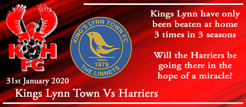 31-01-20 - Preview - Kings Lynn Town Vs Kidderminster Harriers