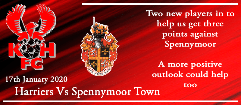 17-01-20 - Preview - Kidderminster Harriers Vs Spennymoor Town
