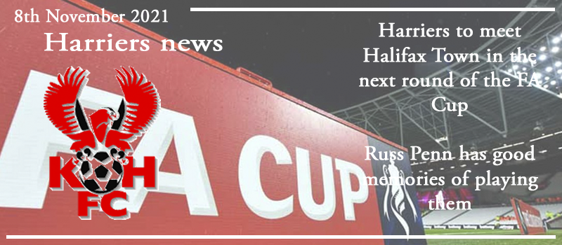 08-11-21 - News - Harriers to meet FC Halifax Town in the next round of the FA Cup