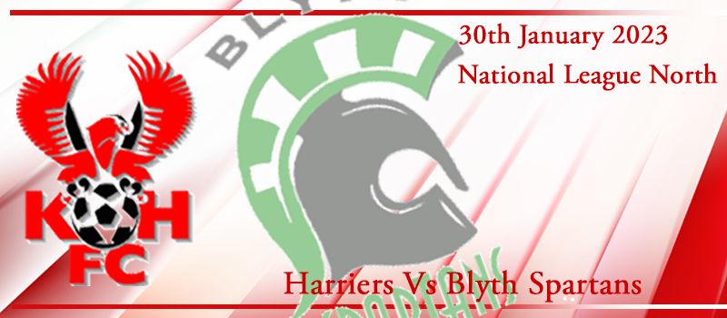 30-01-23. Match preview Vs Blyth Spartans