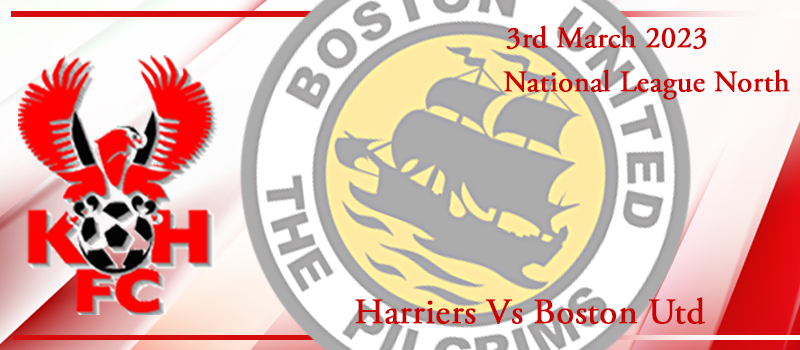 03-03-23. Match preview Vs Boston Utd