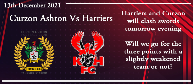 13-12-21 - Preview - Curzon Ashton Vs Kidderminster Harriers