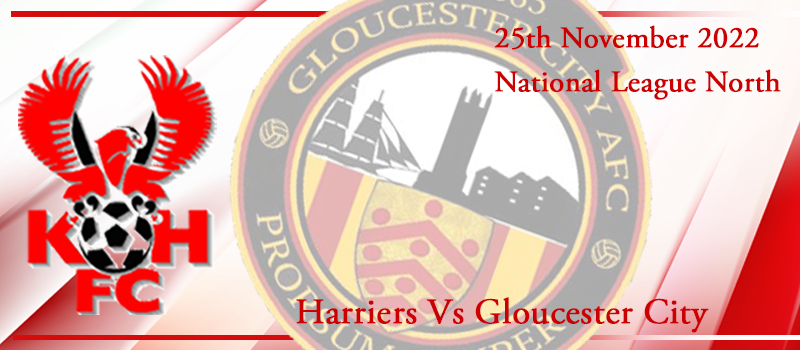 25-11-22. Match preview Vs Gloucester City