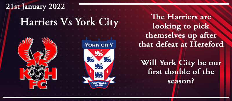 21-01-22 - Preview - Kidderminster Harriers Vs York City
