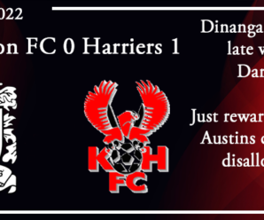 15-01-22 – Report – Darlington FC 0 Kidderminster Harriers 1