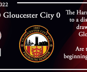29-01-22 – Report – Kidderminster Harriers 0 Gloucester City 0