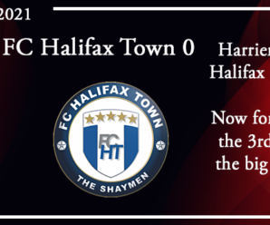 05-12-21 – Report – FA Cup 2nd rd – Kidderminster Harriers 2 FC Halifax Town 0