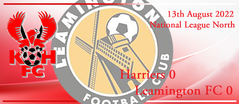 13-08-22. Match report Vs Leamington FC