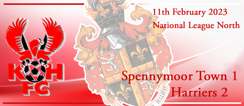 11-02-23. Match report Vs Spennymoor Town