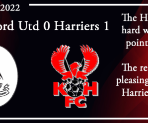 12-02-22 – Report – AFC Telford Utd 0 Kidderminster Harriers 1